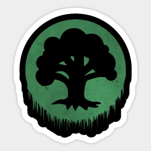 One Green Mana Sticker